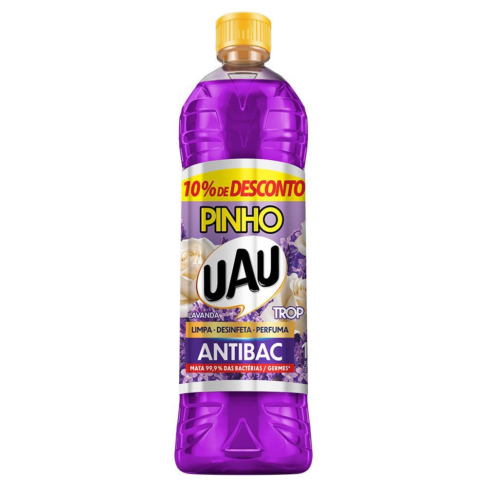 Desinfetante Pinho UAU Lavanda 1L - Embalagem Promo