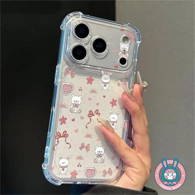 Capa De Coelho Fofo Para Samsung Galaxy A90 A82 A73 A72 A71 A70E A70S A70 A60 A57 A56 A55 A54 A53 A52 A52S A51 A50 A50S 
