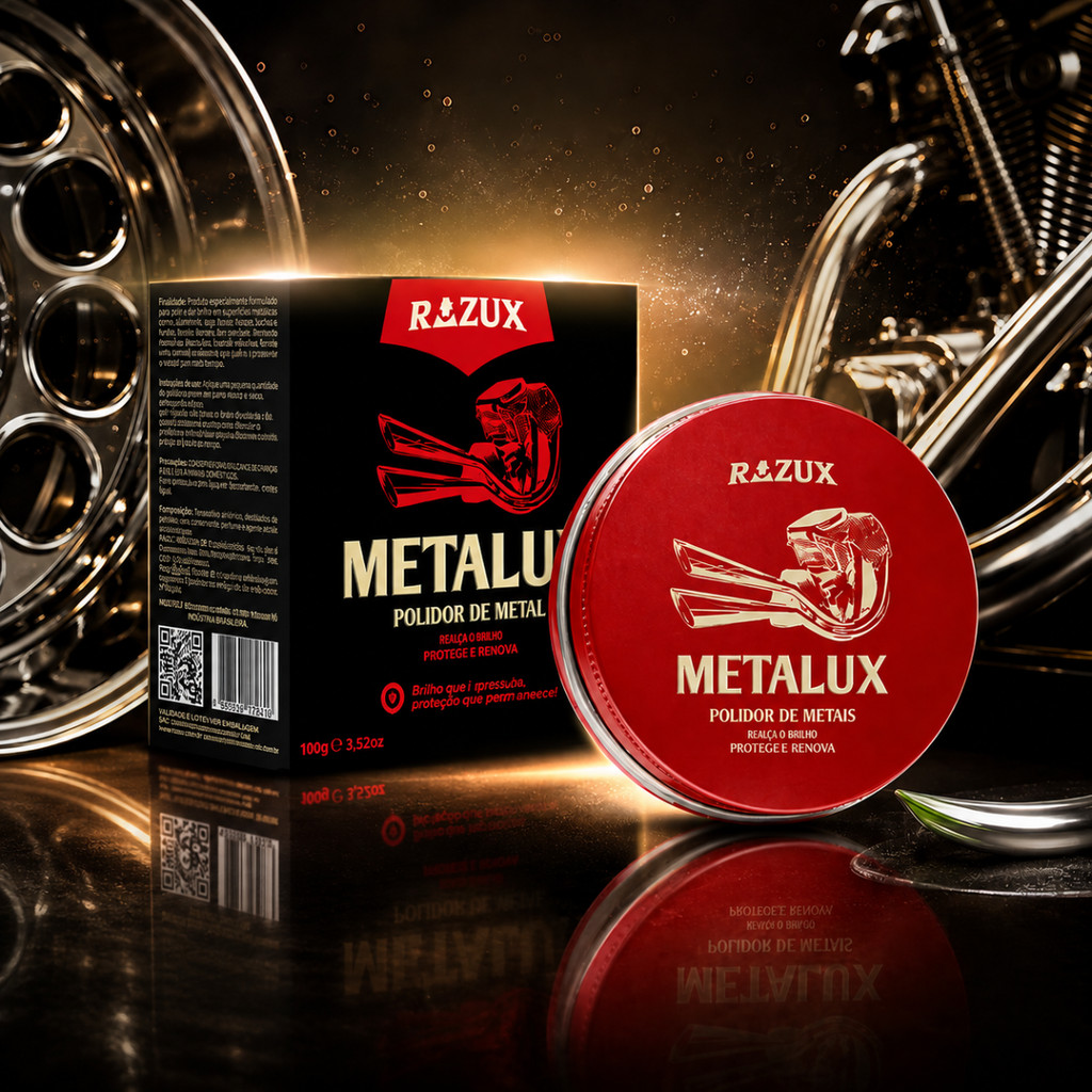 VONIXX METALUX POLIDOR DE METAL 100G - RAZUX