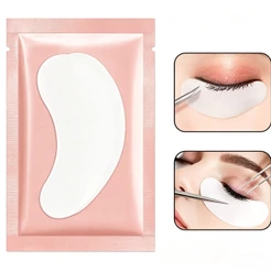 100 Unidades Pad Gel Protetor Palpebra Alongamento Extensão de Cílios Uso Profissional Salão de Beleza (50 Pares)