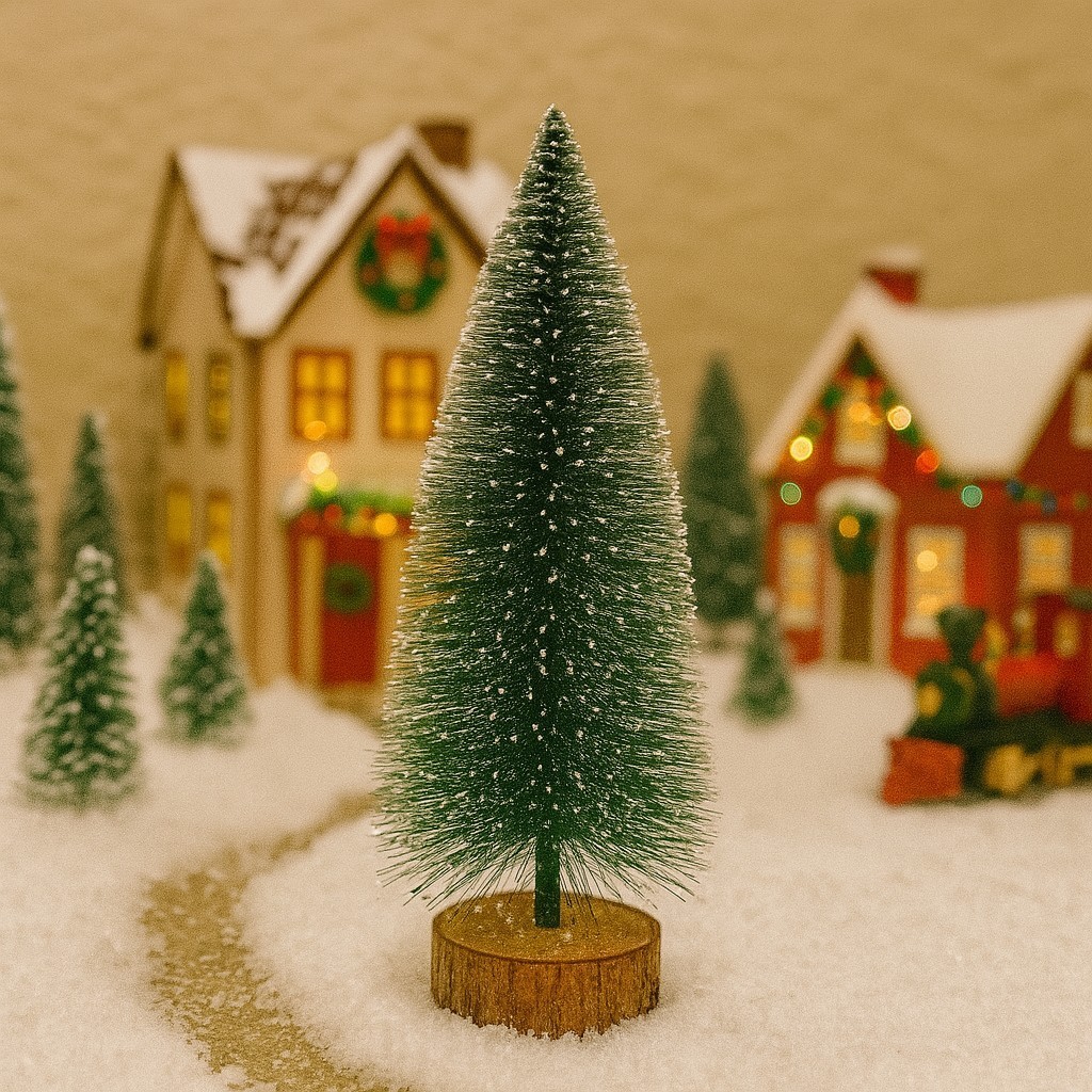 Kit Mini Árvore De Natal Pinheiro Decoração Enfeite