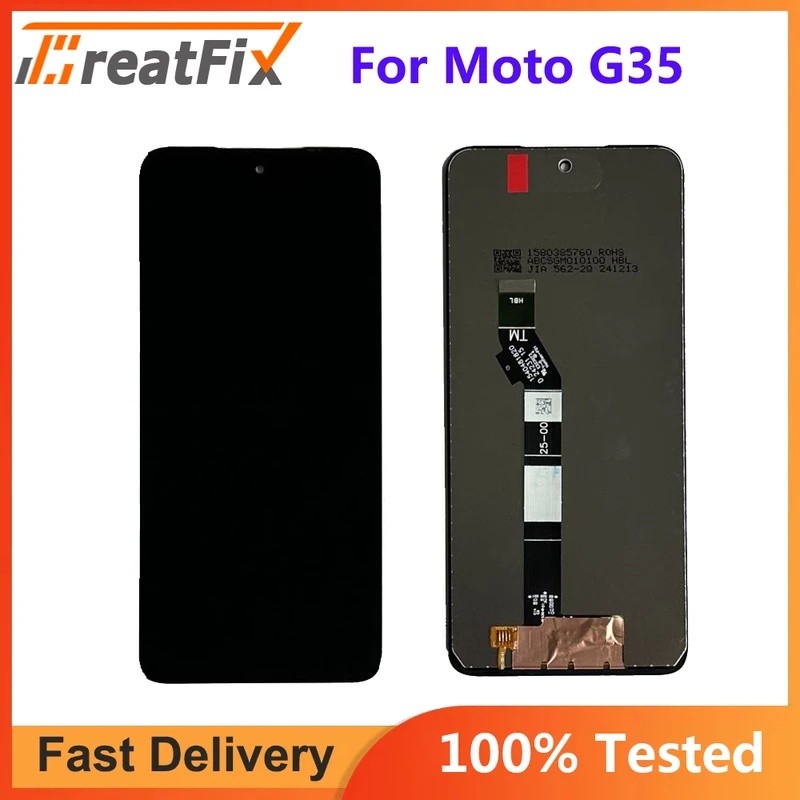 6.72 " Para Motorola G 35 XT2433-4 Display lcd Tela De Toque Digitador Assembléi