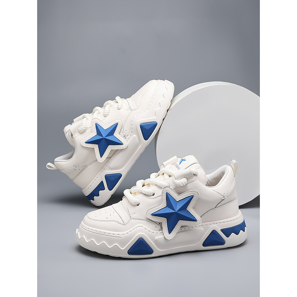 Mobe sapatos masculinos 2026 primavera novo estilo sapatos brancos sapatos masculinos na moda esportes casuais sapatos d