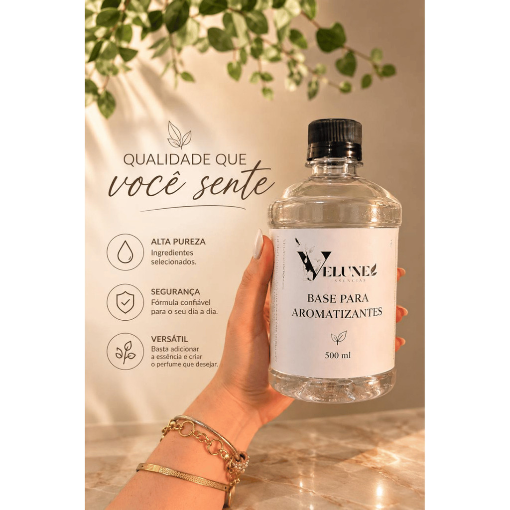 Base Para Perfume Veículo Base Perfumaria 500ml 1 Litro