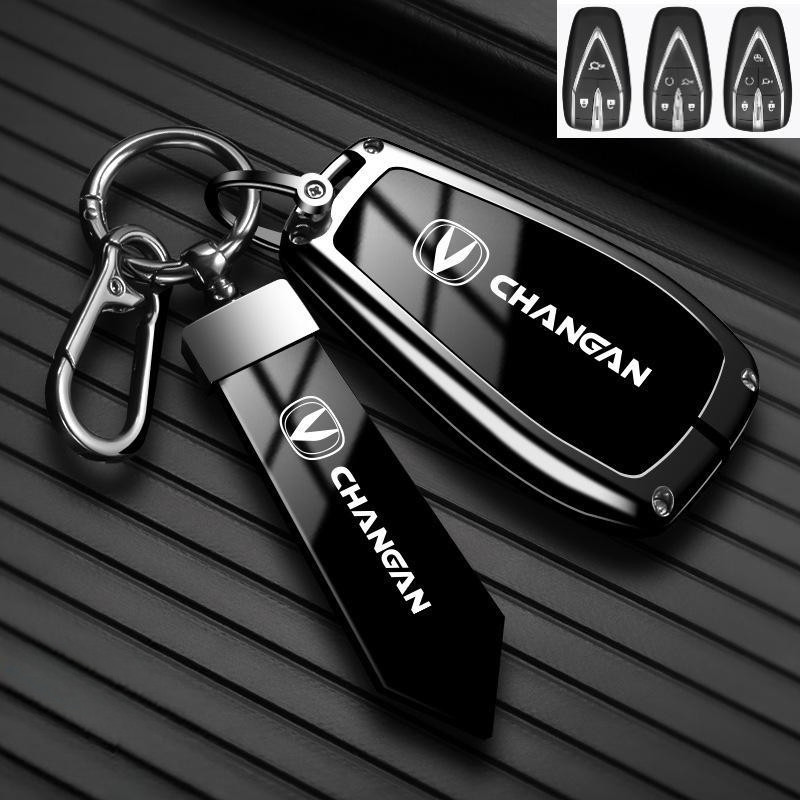 Capa De Chave Remota De Carro Para Changan Cs35 Plus Cs55 Cs75 Eado Uni-T Oushang X5 X7 Ev 2019 2020 2021 , Proteção Tot