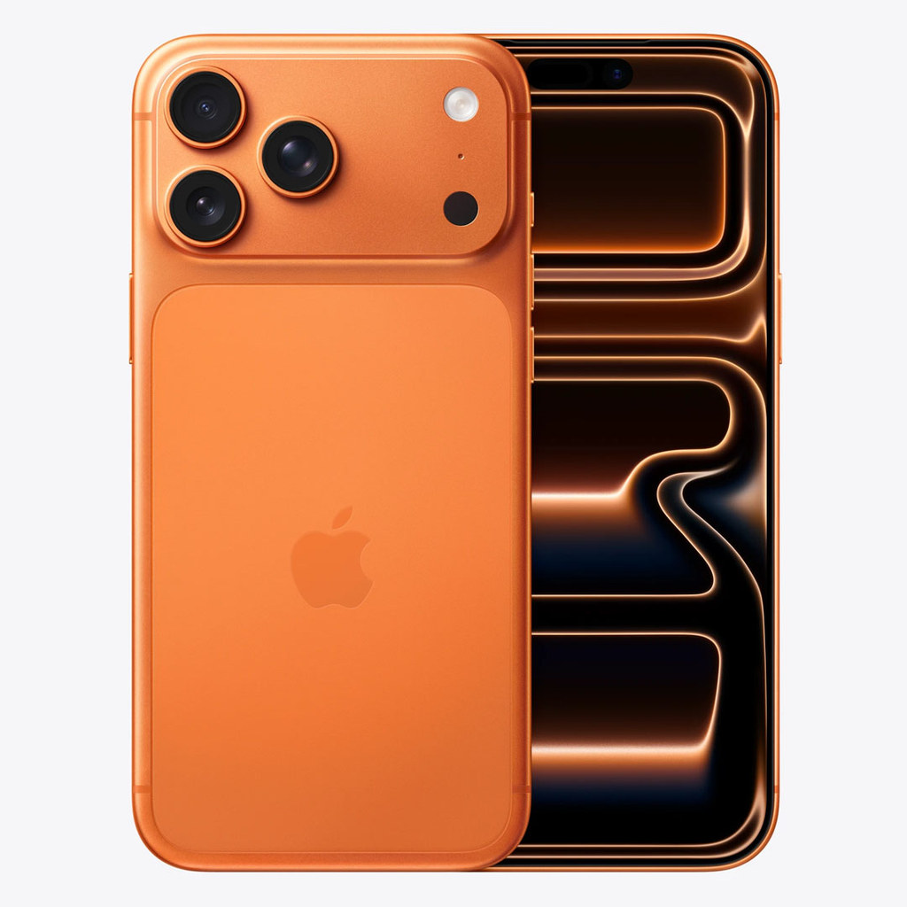 Celular Apple iPhone 17 Pro Max 256GB 512GB Laranja Tela 6.9" Câmera 48MP Super