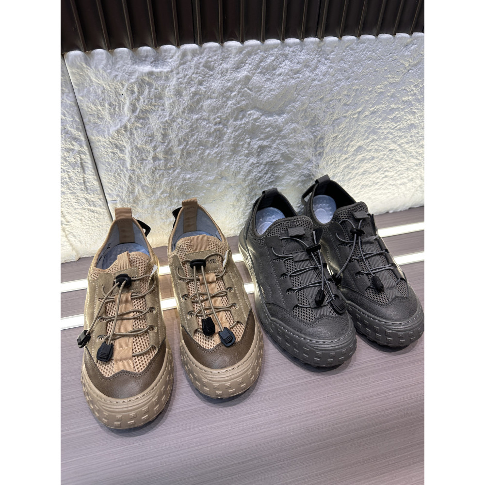 Série ao ar livre!Verão respirável masculino comércio exterior confortável sapatos esportivos malha oco preguiçoso pesso