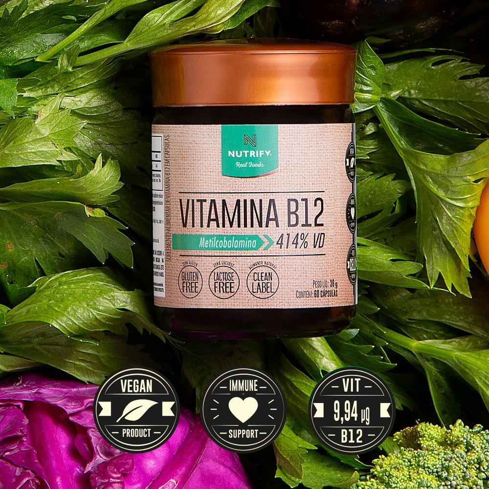Vitamina B12 60 caps Nutrify · foto 2