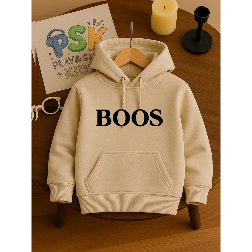 Blusa Infantil Agasalho de Frio Canguru Moletom Premium 100% Algodão Com Capuz E Bolso