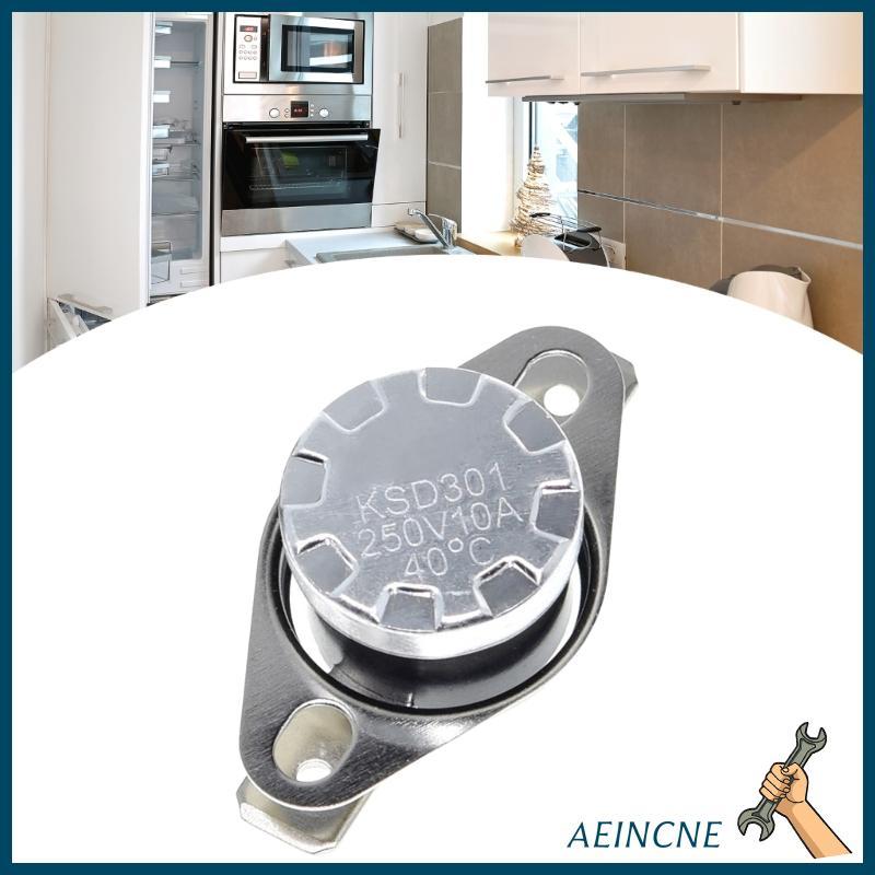 AEIN 3 Unidades Termostato Cerâmico Calor Interruptor Controle Térmico Desligamento Automático