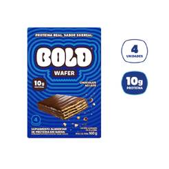 BOLD WAFER CHOCOLATE AO LEITE 40G - KIT 4 UND.
