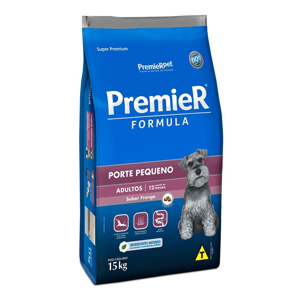 Ração Premier Formula Cães Adultos Porte Pequeno Frango 15Kg