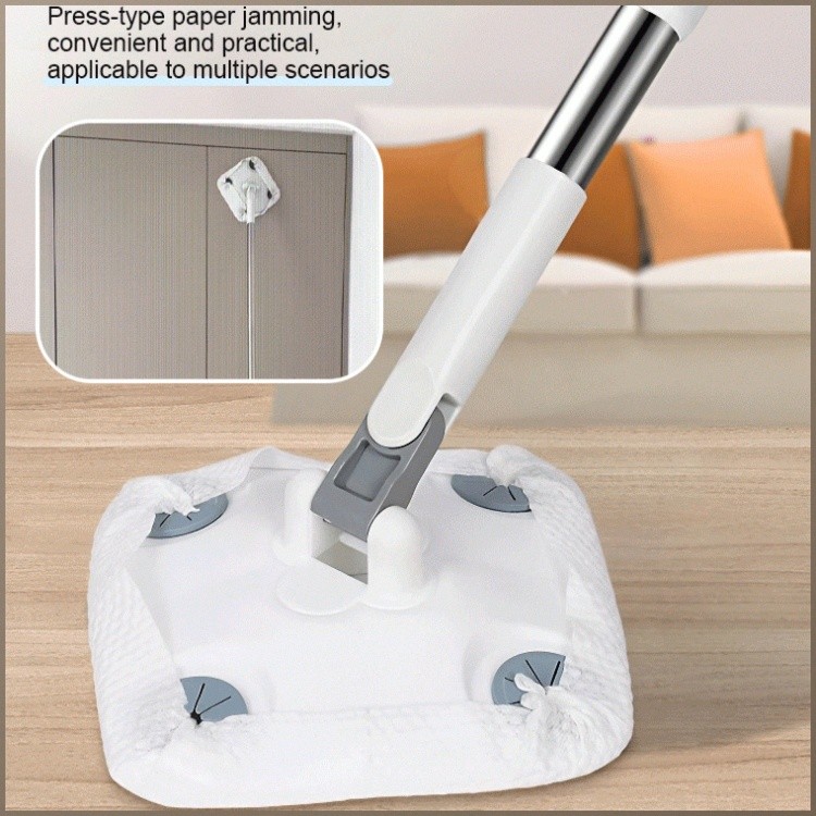 【Sem Torcer Com As Mãos】Mop Giratório Retrátil Sem Mãos Mop Giratório/Mop Limpeza/Mop Esfregão/Para Casa