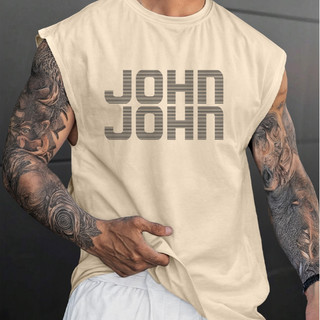 Camiseta Over Regata Machão Camisa Masculina Streetwear Camisa Sem Manga Estampada