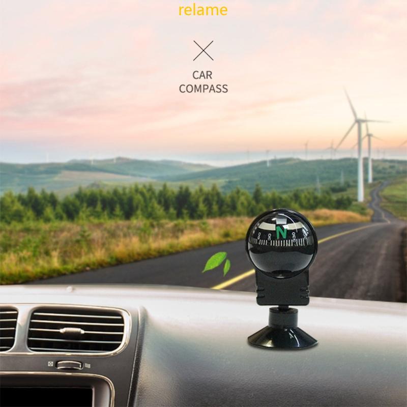 Rel Bússola Carro Forma Navegação Veículo À Prova D Rotação 360 Graus Ventosa 2 28x1 26 Polegada