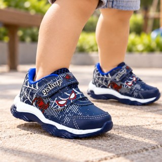 Tênis Infantil Masculino Com Luz Leve Macio Envio Rápido
