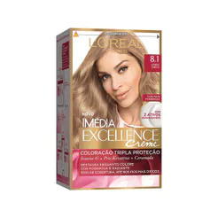 Tintura Imedia Exellence 8.1 Louro Sueco
