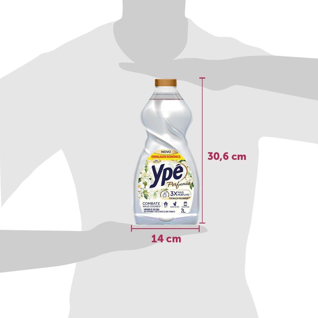Limpador Perfumado De Uso Geral Chá Branco Ypê Perfumes 2l — imagem 2 de 2