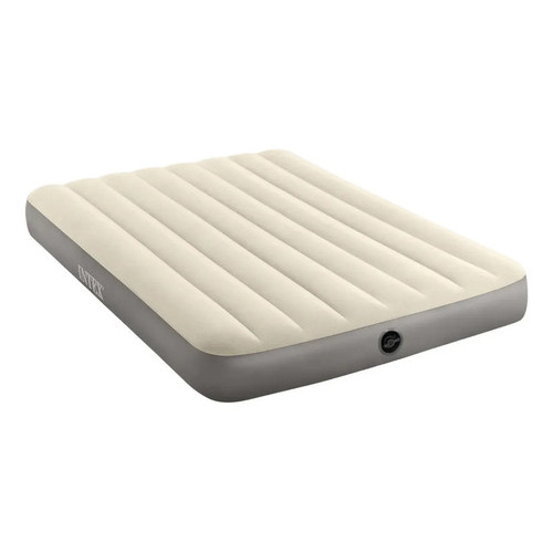 Colchão Inflável Casal Dura Beam 64102 Intex 272kg Cor Creme