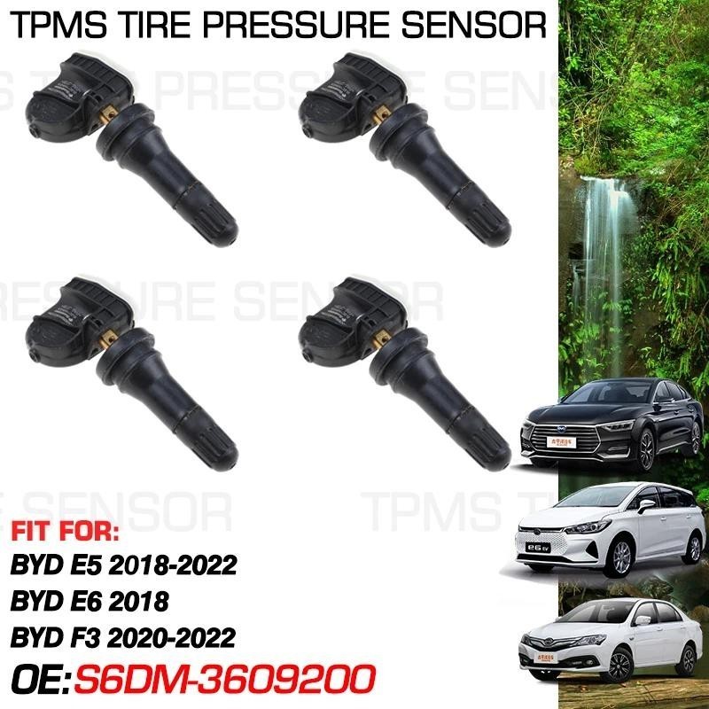 Para BYD E5 2018-2022 2021 E6 2018 F3 2020 2020 433MHz Sistema De Sensor De Monitoramento De Pressão Dos Pneus Automátic