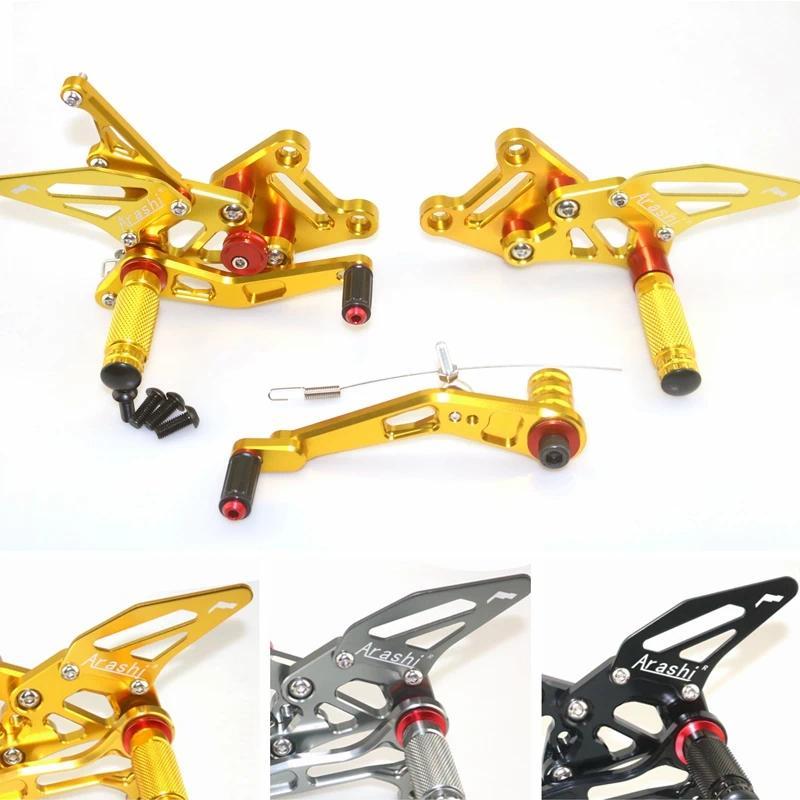 Conjunto Traseiro Ajustável CNC Para Motocicleta , Descanso Os Pés SUZUKI GSXR1000 GSX-R1000 L7-M5 2017-2025