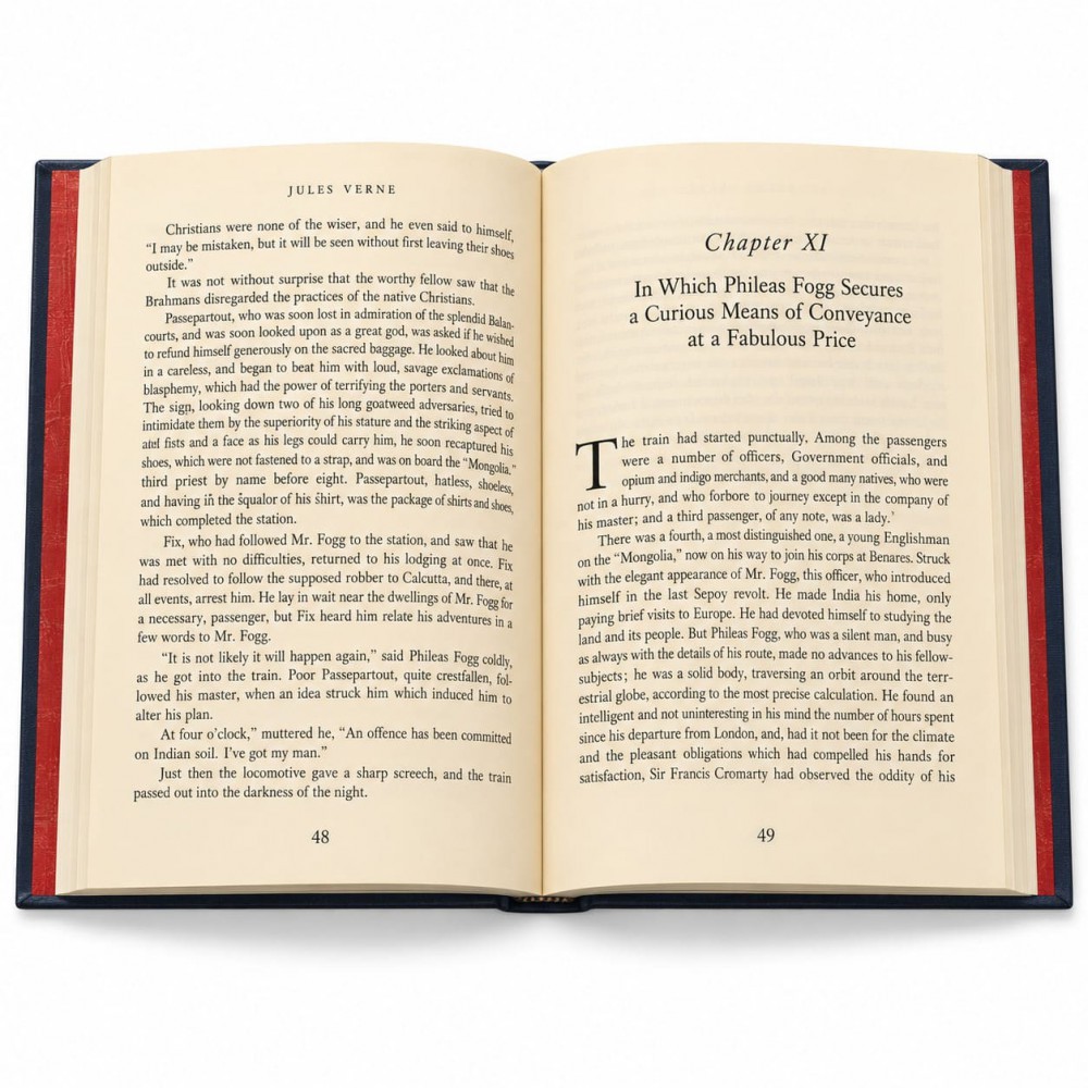 Livro Around the world in 80 days - Edição importada em inglês - C — imagem 2 de 2