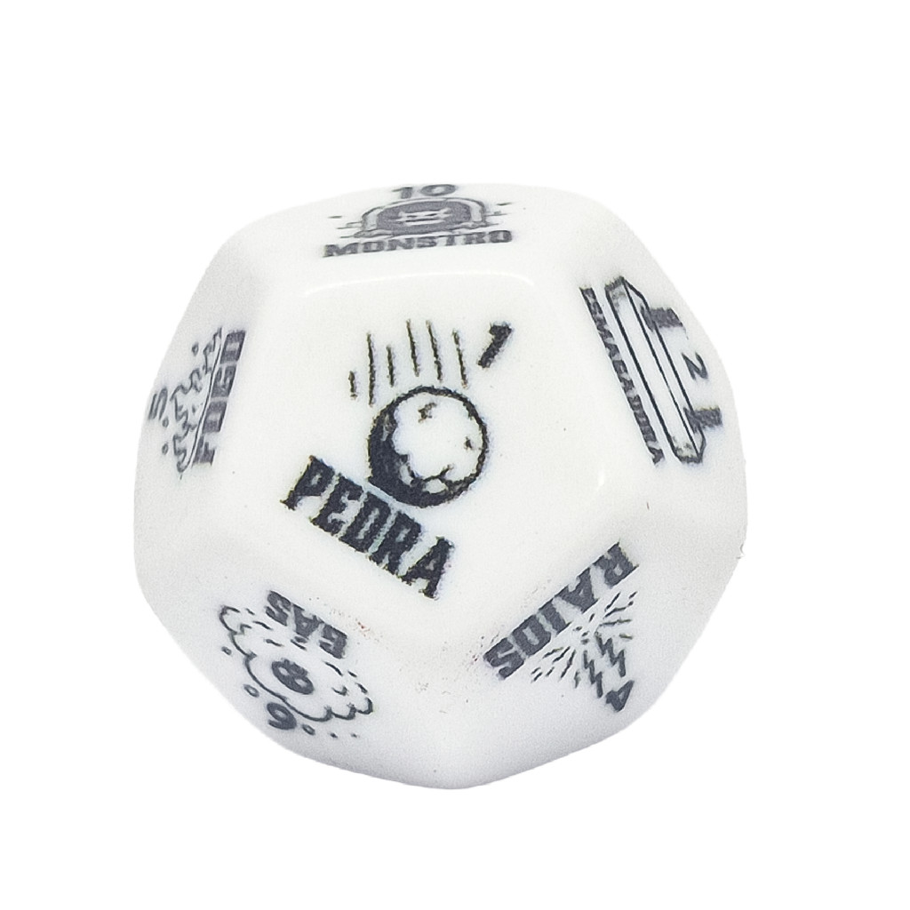 Dados De Rpg - Dado Poliédrico Avulso D12 - Dado De Armadilhas - Mercado Rpg