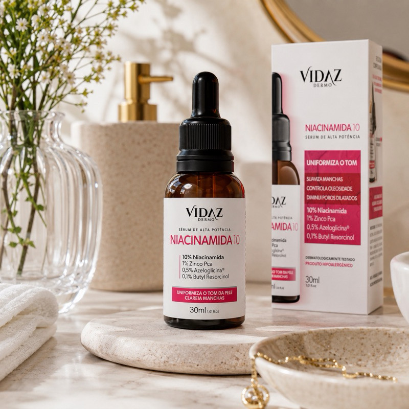 Sérum Facial Niacinamida 10 Clareador De Manchas Skazi Vidaz 30ml · foto 2