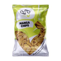 Manga Liofilizada Crocante sem açúcar P&P FIT - Chips fruta liofilizada