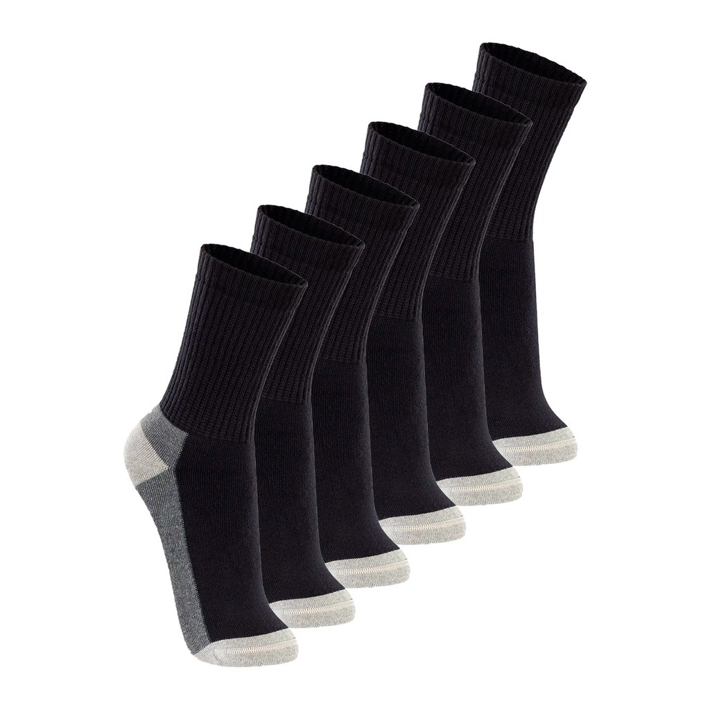 Kit com 6 Pares de Meias Esportiva Cano Longo Lupo 3250-002 em Oferta na Shopee