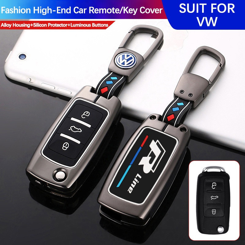 Key Case for VW Volkswagen New GOL GOLA Amarok Voyage Jetta UP! FOX Nova CrossFox Espaço Crossfox Espaço ZFGJ