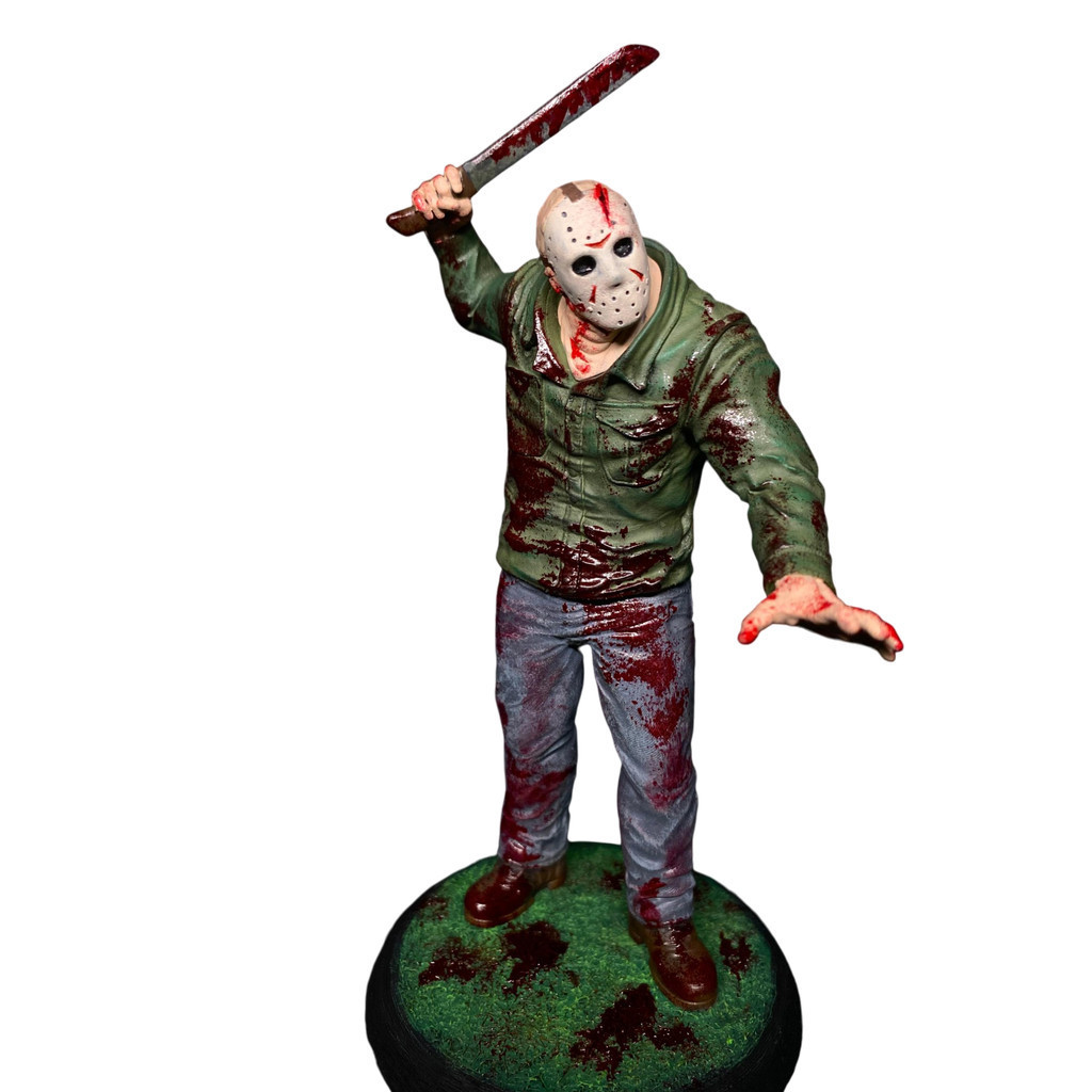 Boneco Colecionável Action Figure Jason Voorhees - Sexta-Feira 13 - Bonecos de Terror - Ghostface em Oferta na Shopee