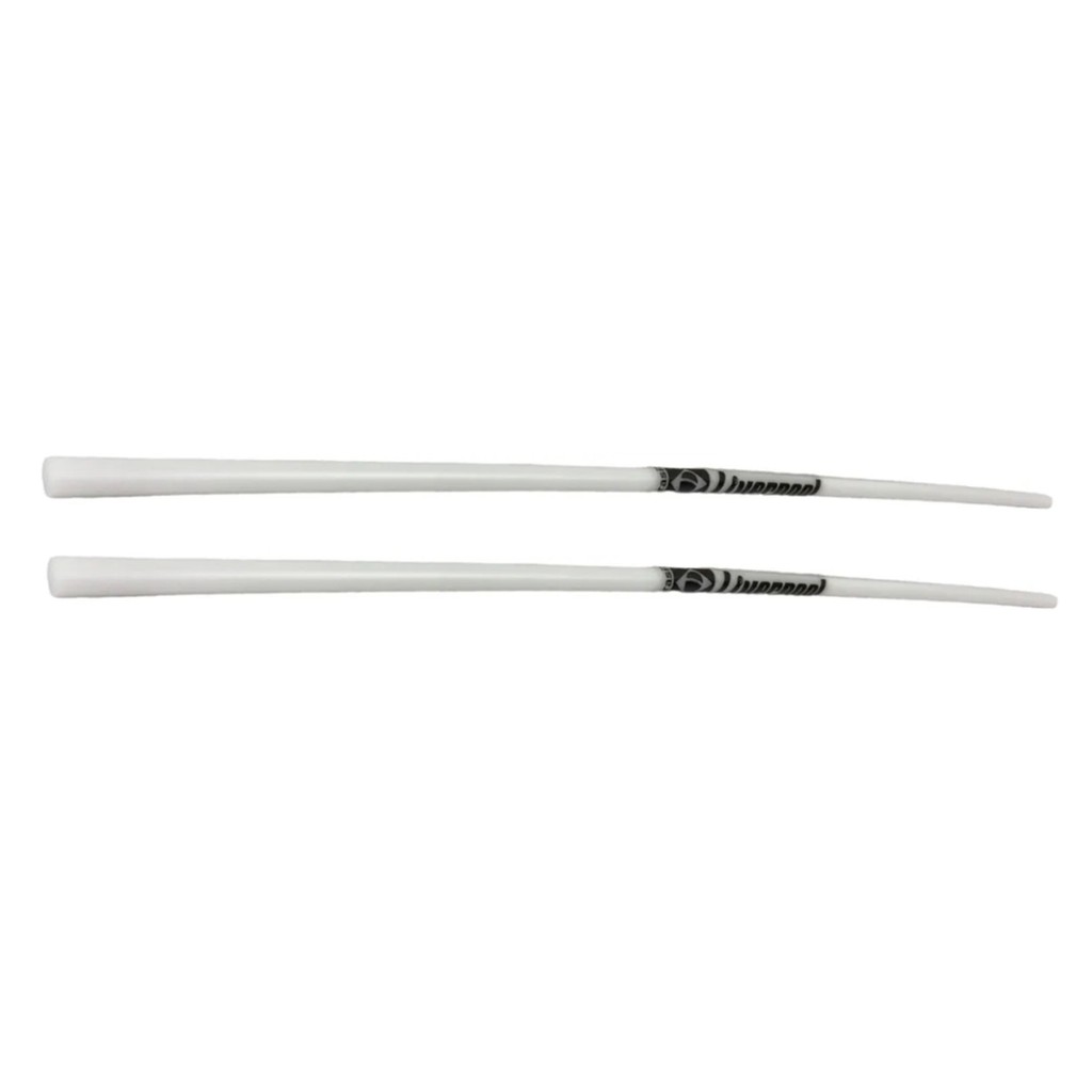 Kit 2 Baquetas Silicone Vareta Bacurinha/Tamborim