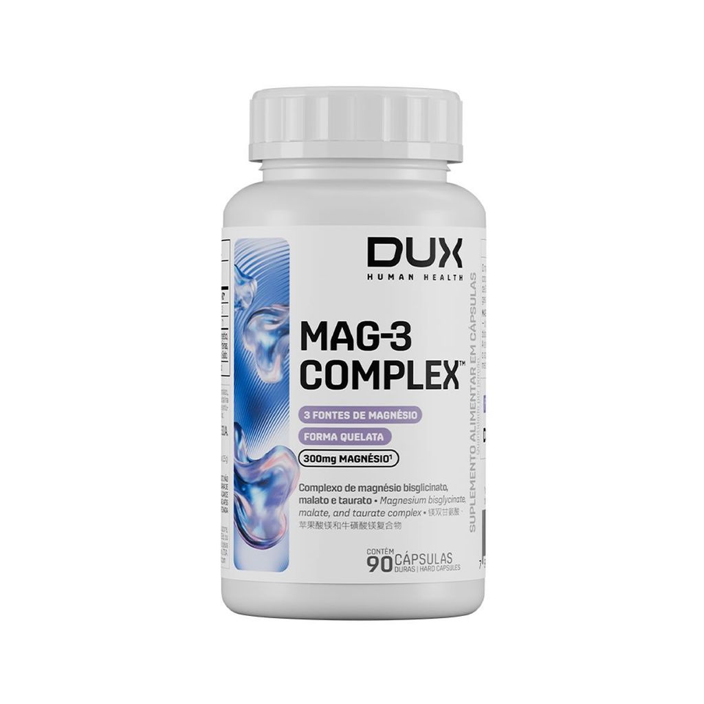 Mag-3 Complex - 90 Cápsulas - Dux Human Health