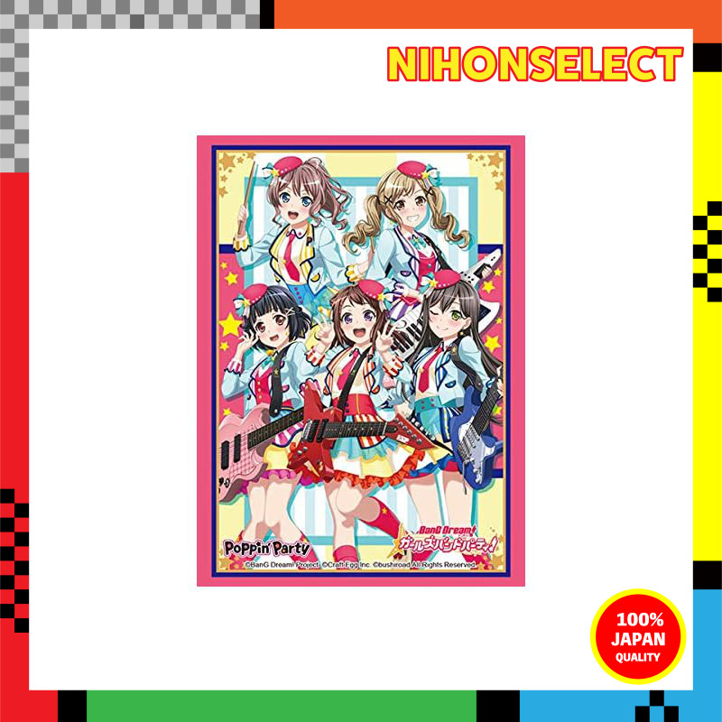 Coleção De Manga Bushiroad Vol De Alta Qualidade . 2762 BanG Sonho ! Festa De Banda Para Meninas " Poppin'Party "
