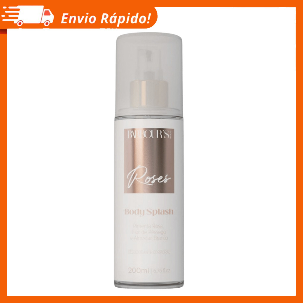 Body Splash Barbour's Beauty Roses 200ml - Fragrância Floral em Oferta na Shopee