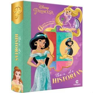 Box de Histórias – Princesas | 6 Minilivros com Quebra-Cabeça | Culturama / Disney em Oferta na Shopee
