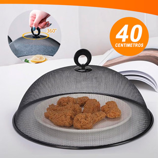 Tela Protetora Para Alimentos Redonda 40cm de Metal Pães Bolos Frutas Kolling Sell em Oferta na Shopee