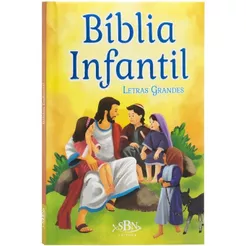 Bíblia Infantil Ilustrada Letras Grandes