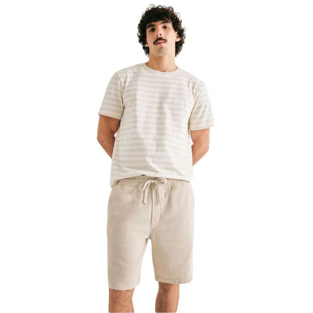 Bermuda Hering masculina texturizada em algodão LZ1A