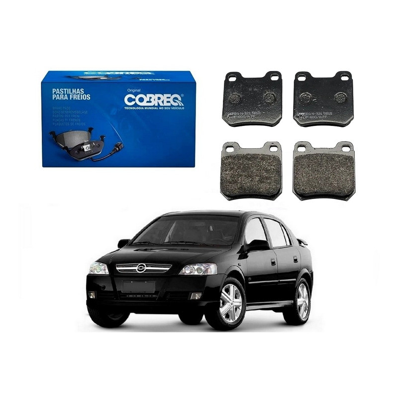Pastilha Freio Traseira Astra 1.8 2.0 16v 2005 A 2011 em Oferta na Shopee
