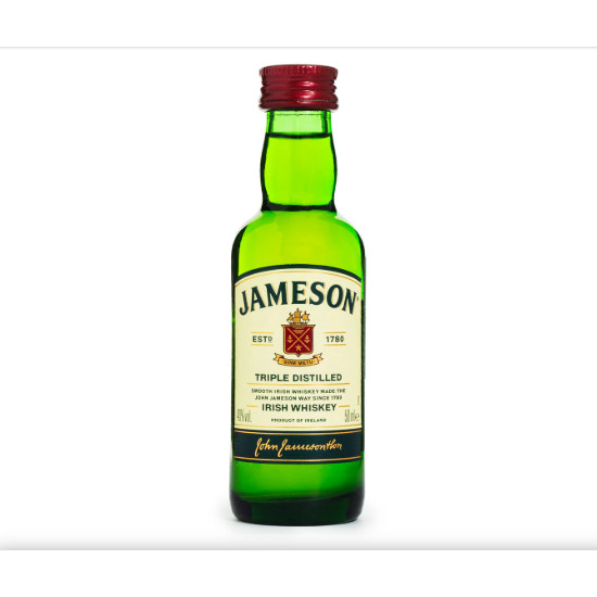 MINIATURA WHISKY JAMESON 12 ANOS 50ML