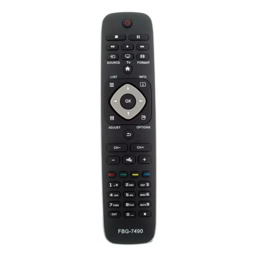 Comtrole Remoto Para Smart Tv Philips Led FBG 7490 SKY 7490  LHS 7490  RBR 7490 42PFL3507D/78