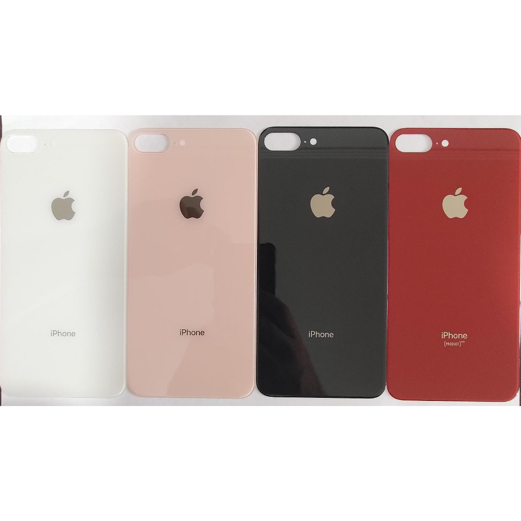 Tampa Traseira De Vidro  Furo da câmera maior compatível com iPh 8 Plus+ COLA 15 ML em Oferta na Shopee