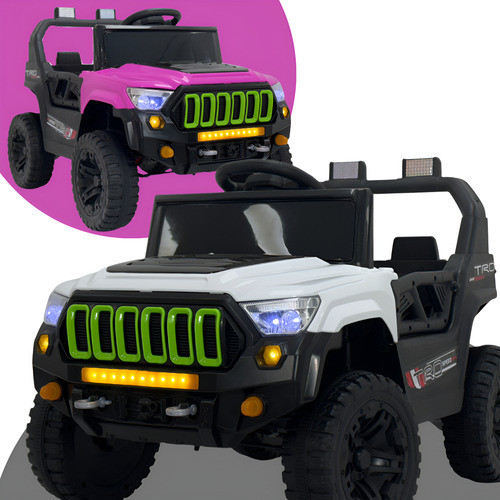 Jipe Elétrico Infantil 30kg Carrinho Elétrico Infantil 12v Controle Remoto 4x2