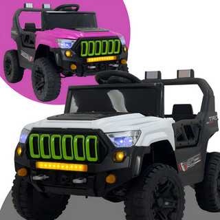 Jipe Elétrico Infantil 30kg Carrinho Elétrico Infantil 12v Controle Remoto 4x2