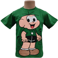 Camiseta Camisa Infantil e Adulto Desenhos Quadrinhos Monica algodão100%