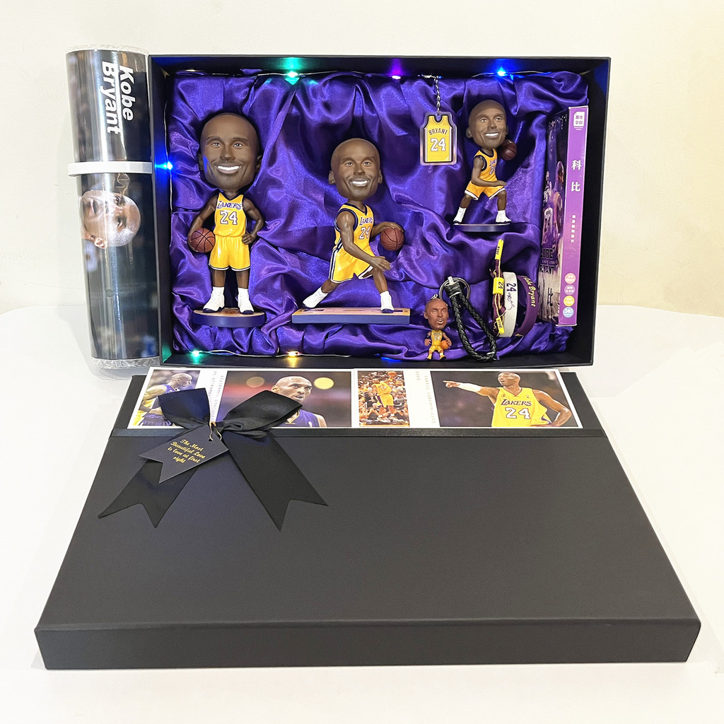 Kobe boneca modelo feito à mão conjunto de presente de aniversário de alta qualidade fã de basquete lembranças periféric