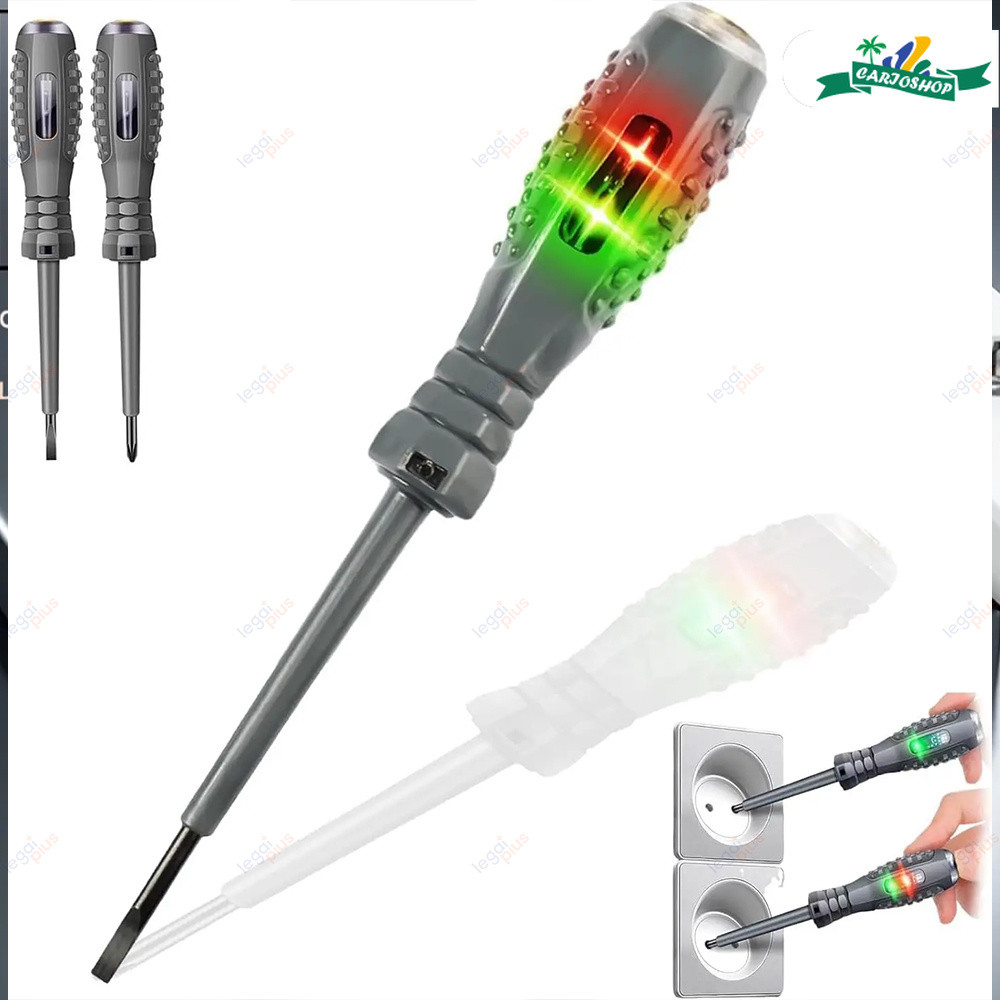 Caneta Testadora de Tensão por Indução e Chave de Fenda Magnética para Trabalhos Elétricos Profissionais