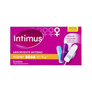 Absorvente Interno Super Intimus